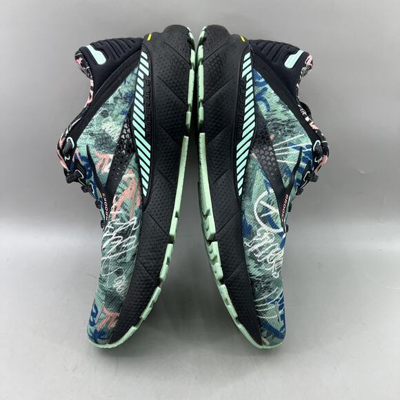 Brooks Adrenaline GTS 22 Running Shoes Women Size 8 Black Blue Comfort Sneakers - Picture 6 of 9